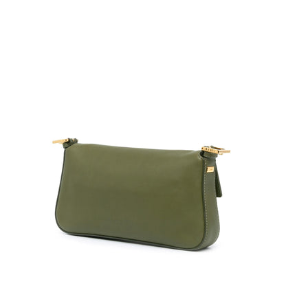 Fendi Baguette Leather Red Shoulder Bag Style 5