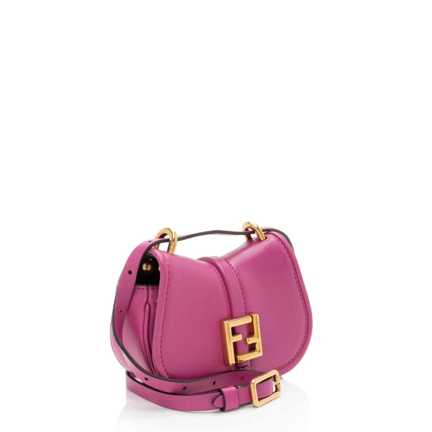 Fendi Leather Red Shoulder Bag Style 2