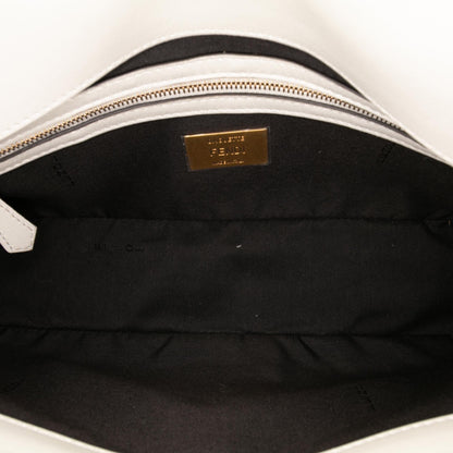 Fendi Baguette Leather Red Tote Bag
