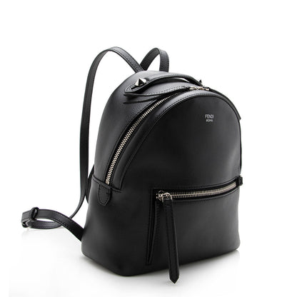 Fendi Leather Crystal By The Way Mini Backpack - FINAL SALE (SHF-14917)