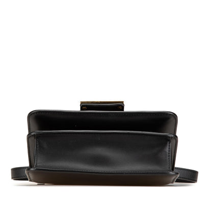 Fendi Roll Leather Red Tote Bag Leather