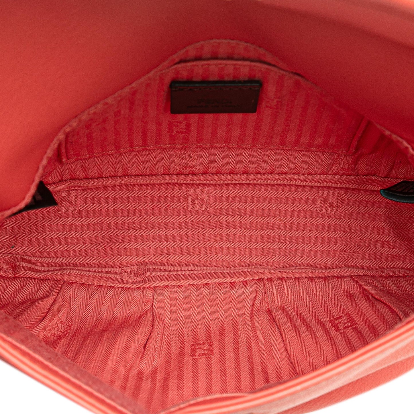 Fendi Leather Fendista Pochette Crossbody Shg-Tovf1F