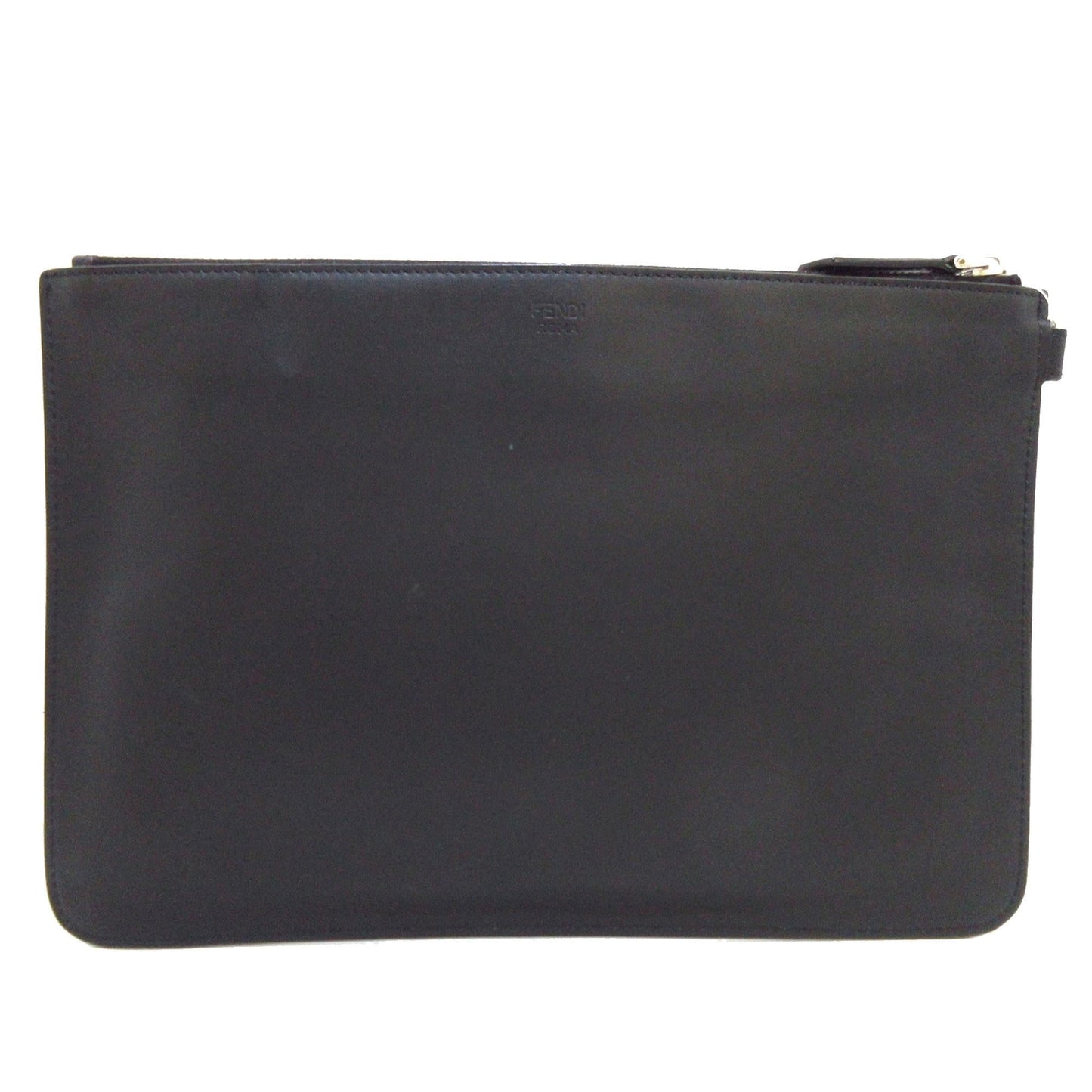 Fendi Leather Monster Eyes Clutch (SHG-ORzmvv)