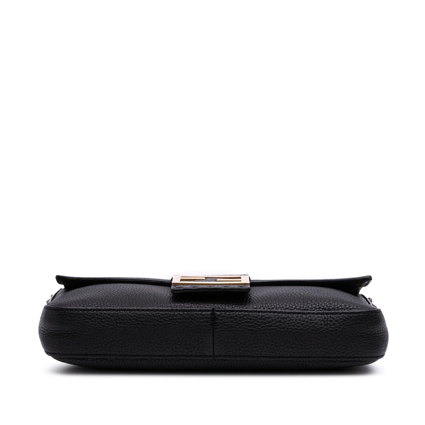 Fendi Leather Selleria Convertible Baguette Satchel