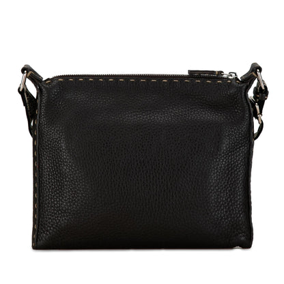 Fendi Leather Selleria Crossbody (SHG-w68jgn)