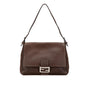Fendi Leather Selleria Mamma Forever Shoulder Bag