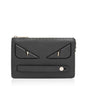 Fendi Leather Selleria Monster Clutch (SHF-hyUZqB)