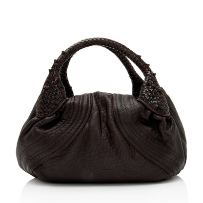 Fendi Leather Spy Baby Satchel (SHF-gPwLc8)