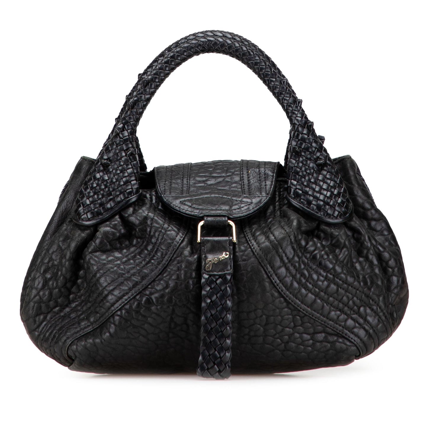 Fendi Luxury Leather Red Handbag Style 2