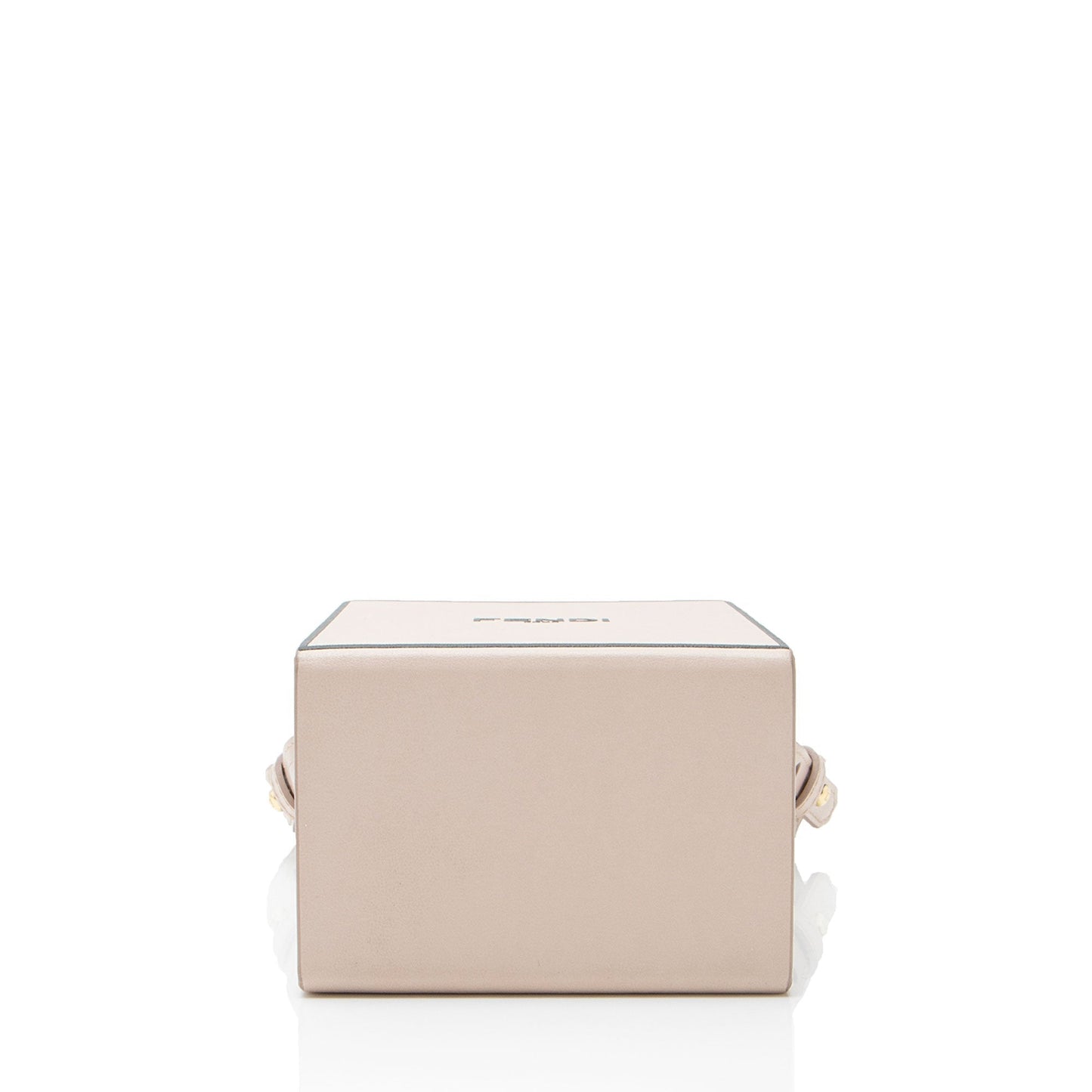 Fendi Leather Vertical Box Shoulder Bag