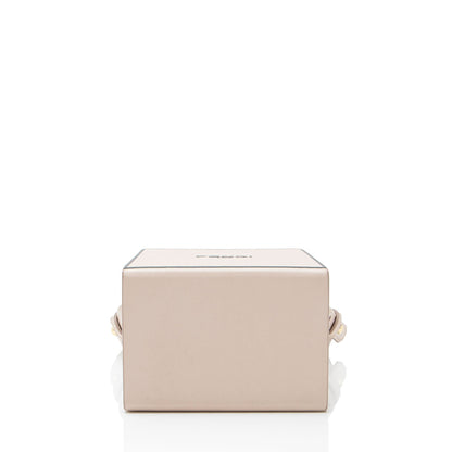 Fendi Leather Vertical Box Shoulder Bag