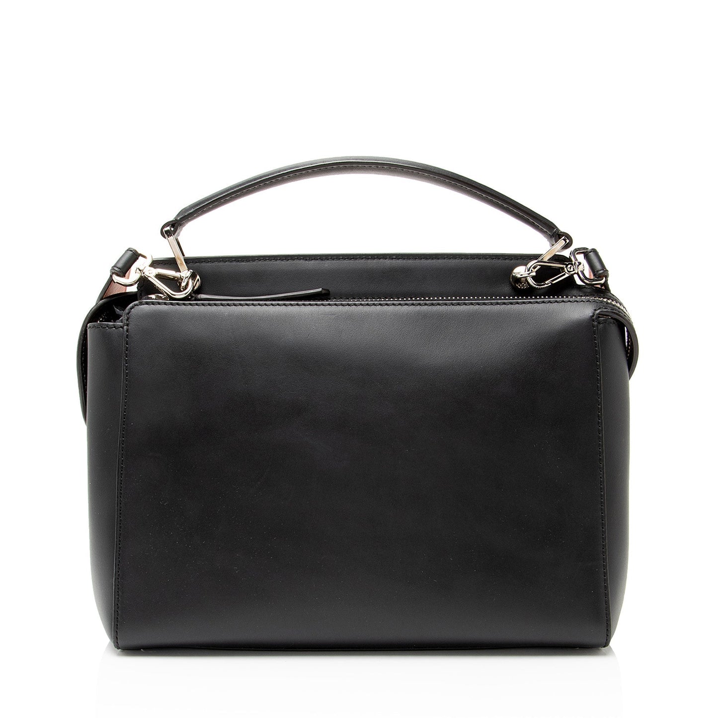 Fendi Leather Waves Dotcom Medium Satchel