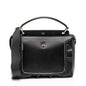 Fendi Leather Waves Dotcom Medium Satchel