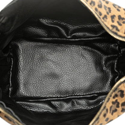 Fendi Leopard Print Canvas Handbag Shg-K1Hjde
