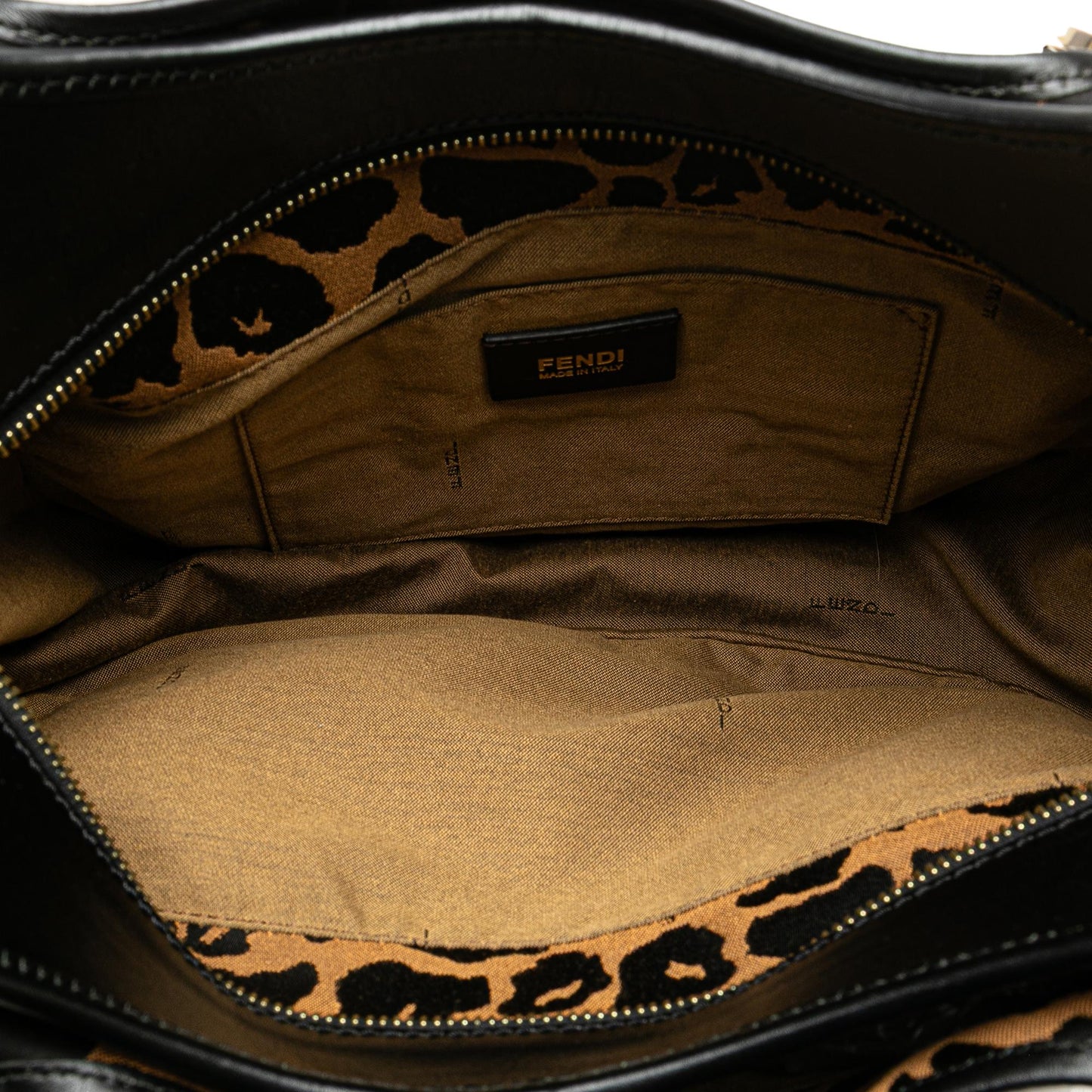 Fendi Calfskin 3Baguette Shoulder Bag