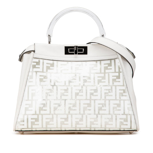 Fendi Limited Edition Medium Pvc Peekaboo Satchel Shg-256Y9Y