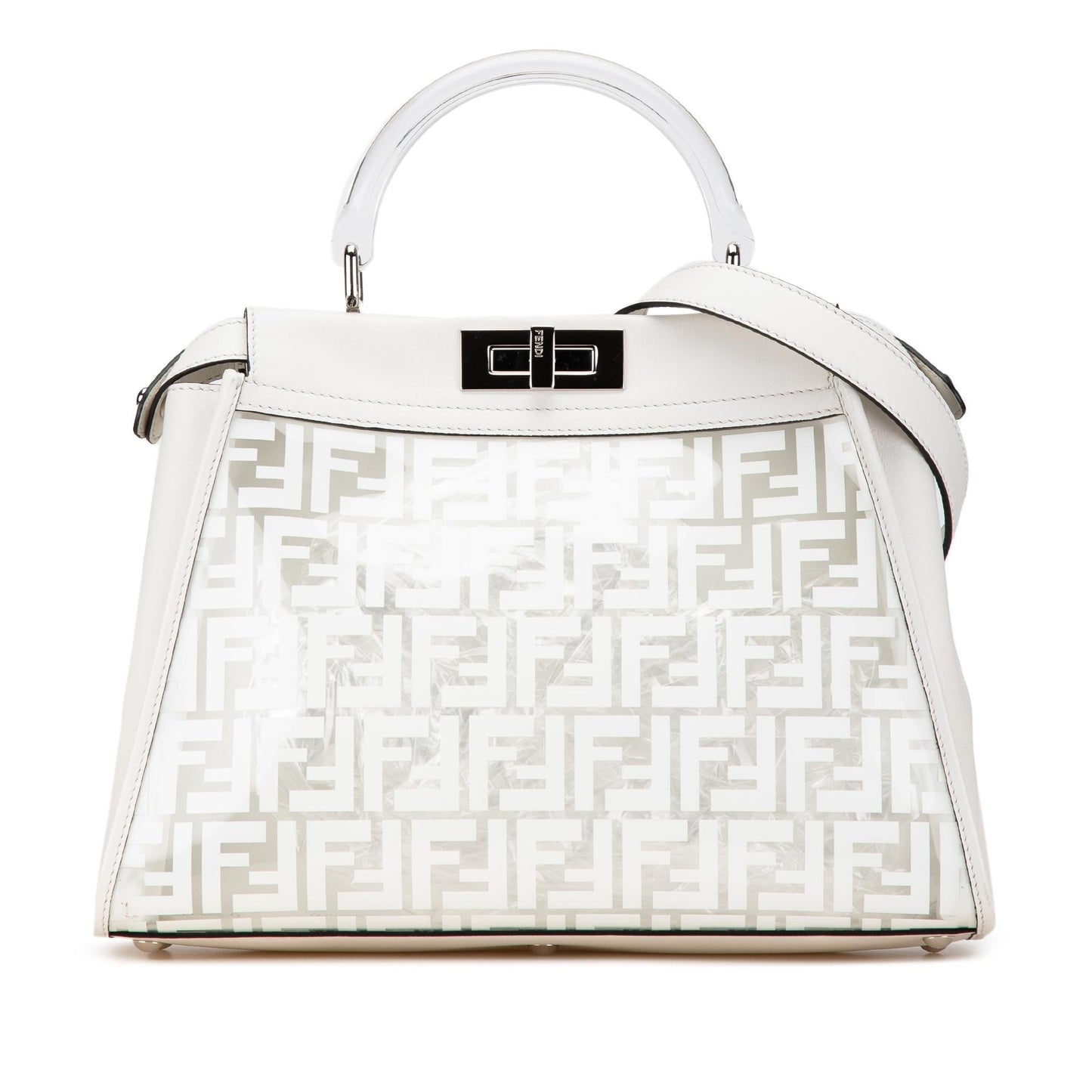 Fendi Limited Edition Medium Pvc Peekaboo Satchel