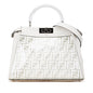 Fendi Peekaboo Leather Red Handbag Style 4