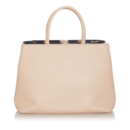 Fendi Medium 2Jours Leather Tote Bag (SHG-6QhRXM)