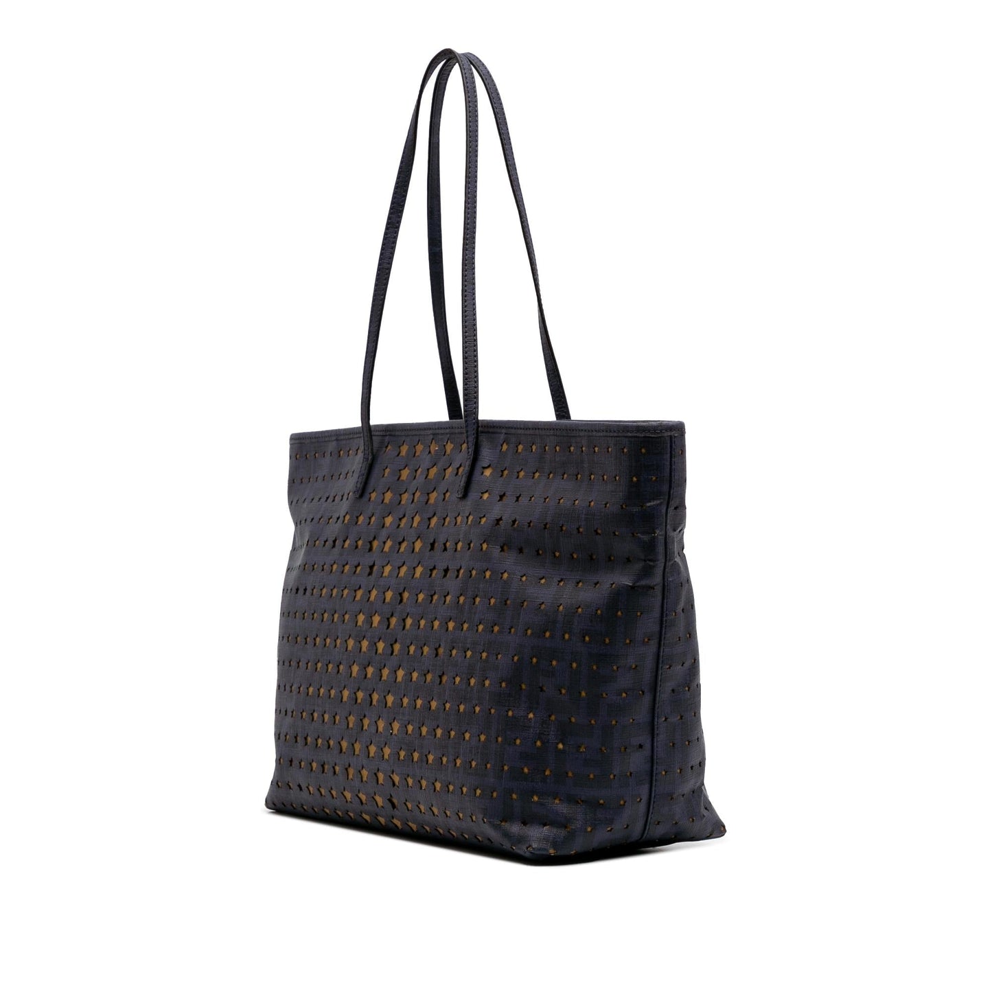 Fendi Roll Leather Red Tote Bag