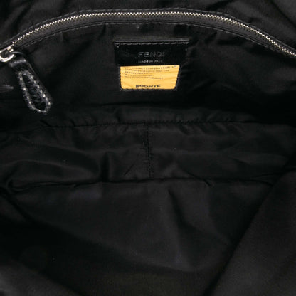 Fendi Baguette Canvas Red Shoulder Bag Style 34