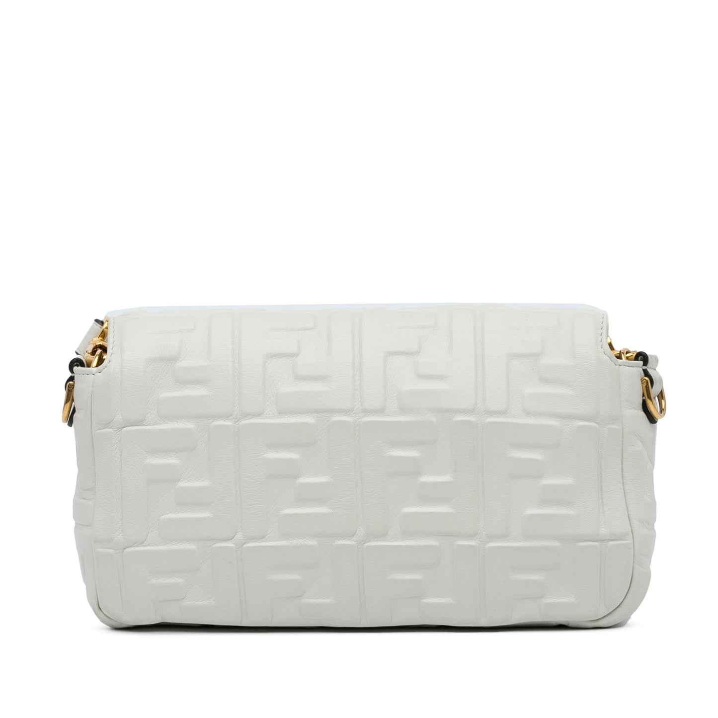 Fendi Medium Embossed FF Baguette (SHG-DinKAf)