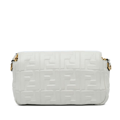 Fendi Medium Embossed FF Baguette (SHG-DinKAf)