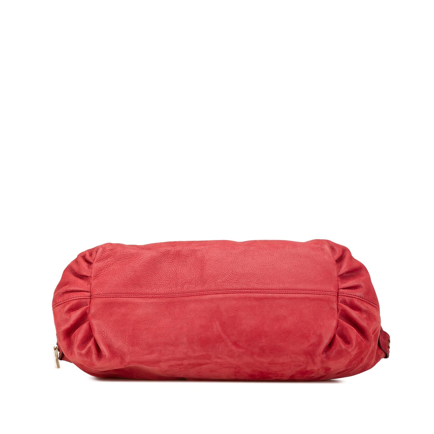 Fendi Tote Zucchino Red Tote Bag Style 35