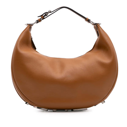 Fendi Fendigraphy Leather Red Shoulder Bag Style 2