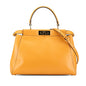 Fendi Medium Leather Peekaboo Satchel