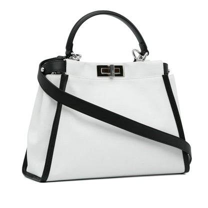Fendi Medium Peekaboo ISeeU Satchel (SHG-gZTnl6)