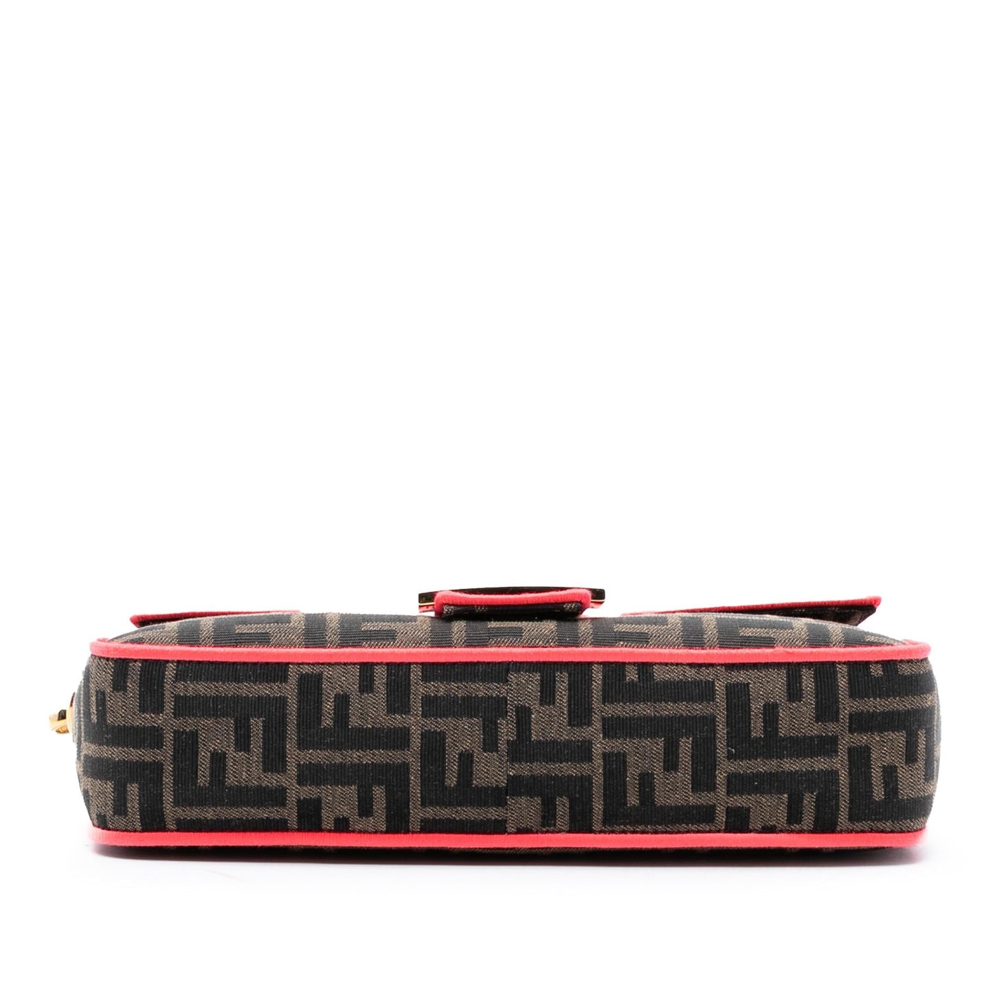 Fendi Tote Zucchino Red Tote Bag Style 81