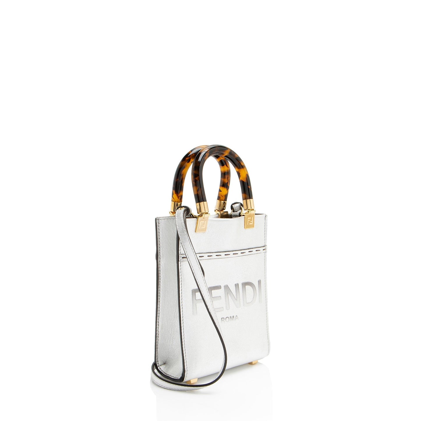 Fendi Baguette Leather Red Shoulder Bag Style 12