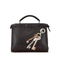 Fendi Peekaboo Calfskin Red Handbag