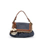 Fendi Mini Denim Chef Flap (SHG-vrfIWN)