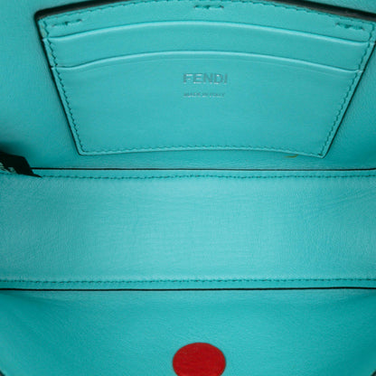 Fendi Baguette Leather Red Shoulder Bag Style 60