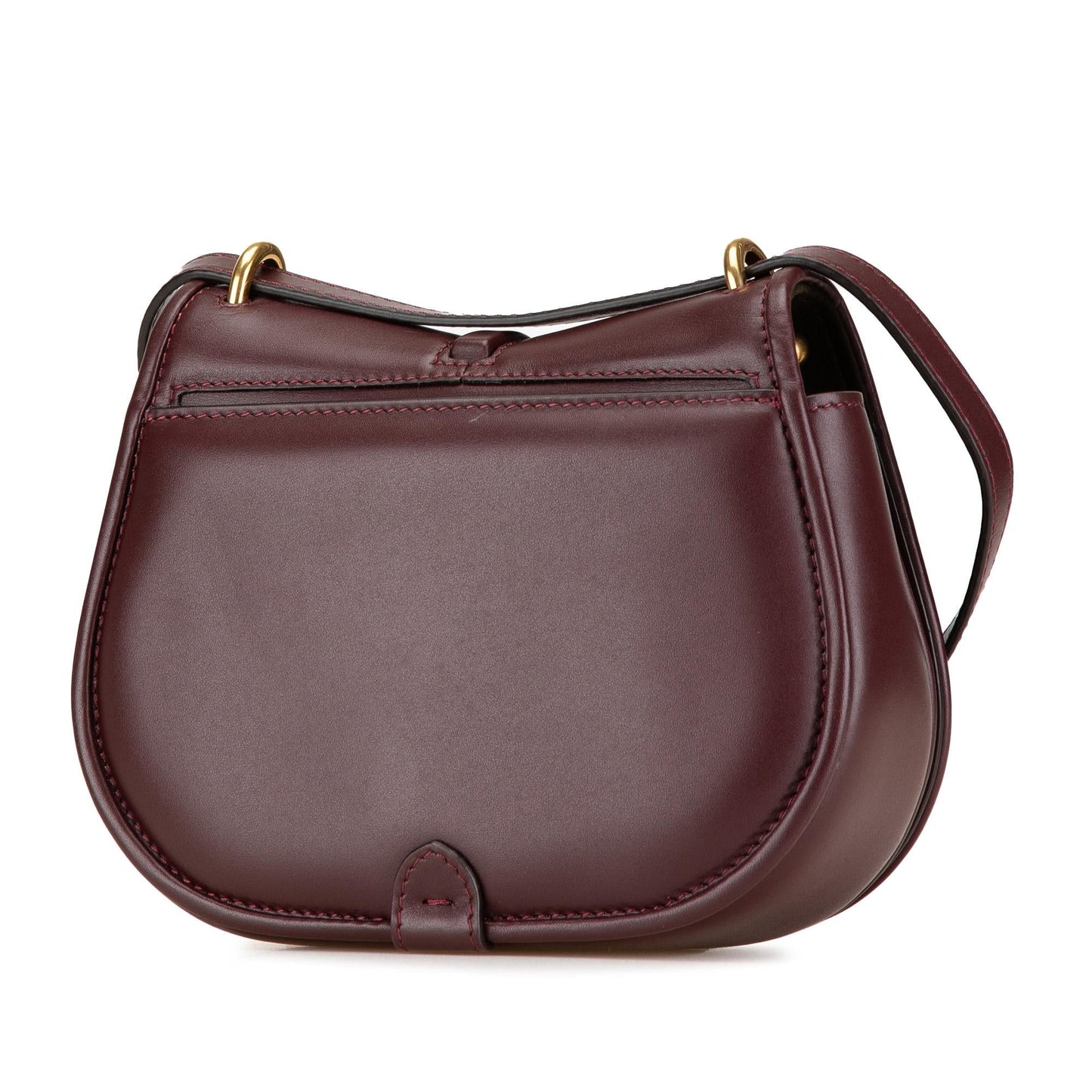 Fendi Baguette Leather Red Shoulder Bag Style 56