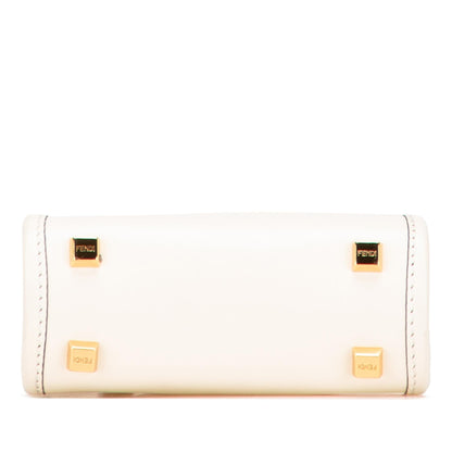Fendi Mini Leather Sunshine Shopper Tote