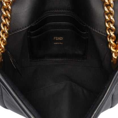Fendi Canvas FF Marble Shoulder Bag
