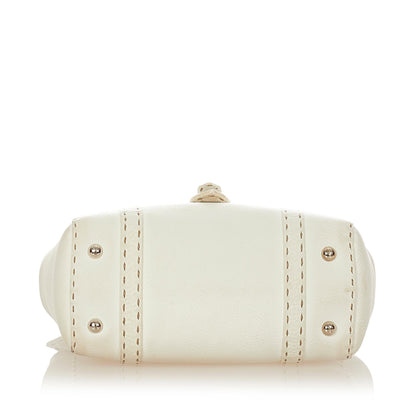 Fendi Mini Selleria Linda Leather Handbag (SHG-26508)