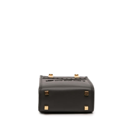 Fendi Sunshine Leather Red Tote Bag Style 5