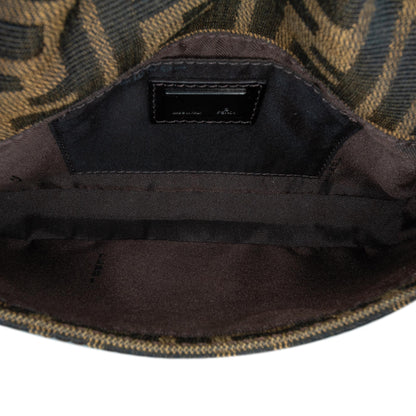 Fendi Mini Zucca Canvas Baguette (SHG-B1bmp0)