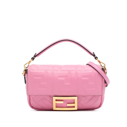 Fendi Baguette Zucchino Red Shoulder Bag Style 5