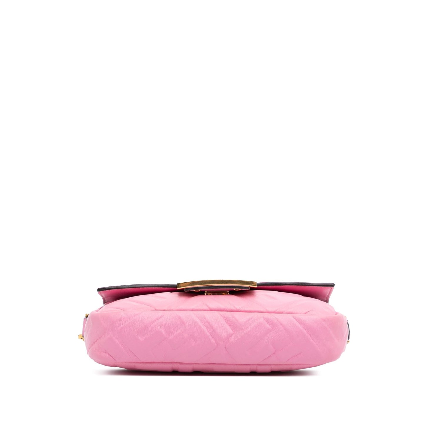 Fendi Baguette Leather Red Shoulder Bag Style 55
