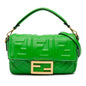 Fendi Baguette Leather Red Shoulder Bag Style 47
