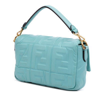 Fendi Baguette Leather Red Shoulder Bag Style 43