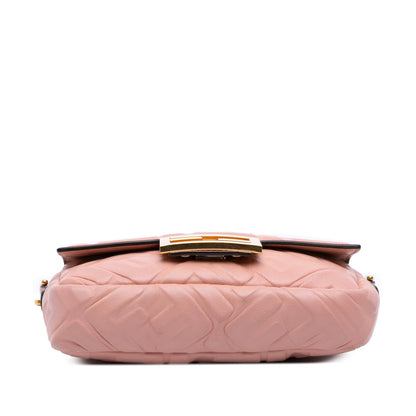 Fendi Baguette Calfskin Red Shoulder Bag Style 3