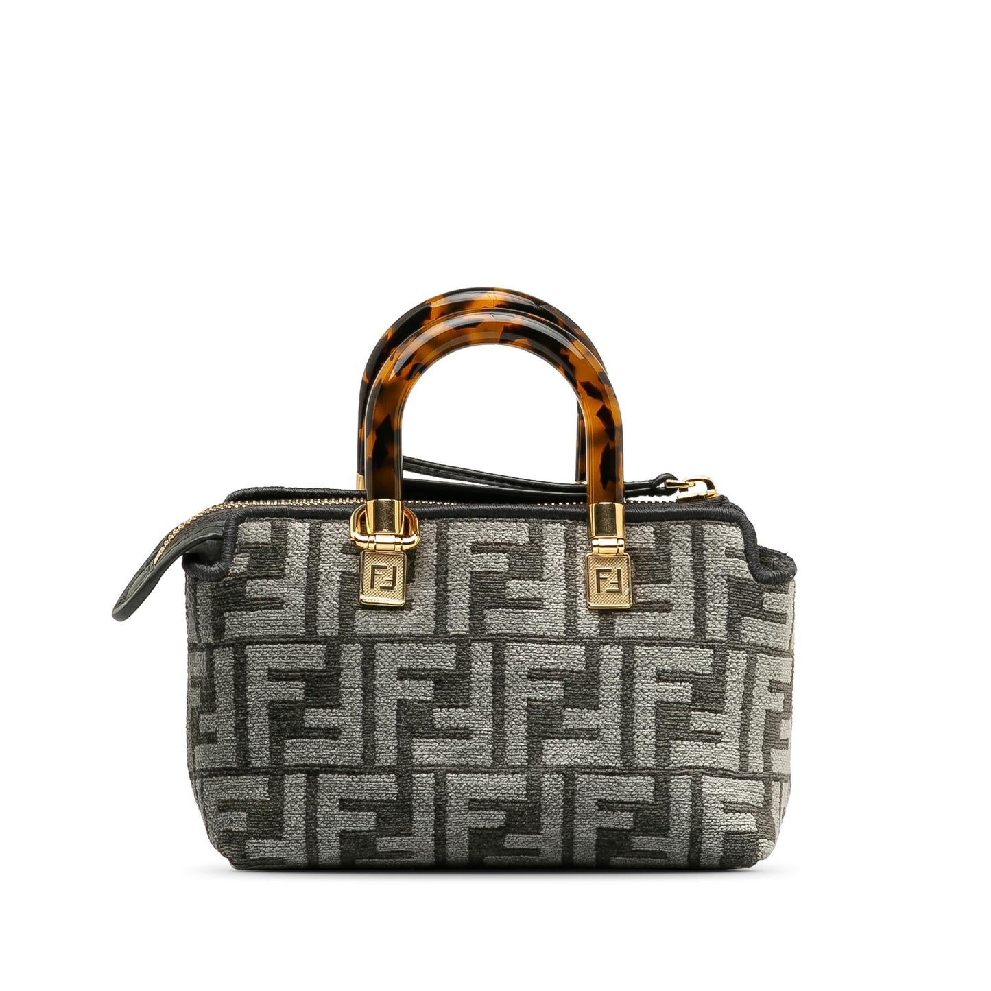 Fendi Mini Zucca Tapestry By The Way Satchel (SHG-yLdvot)