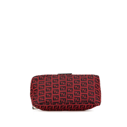 Fendi Sarah Coleman Zucca Coated Canvas 1997 Vertigo Baguette