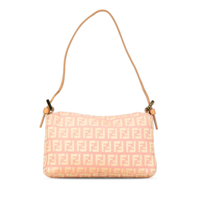 Fendi Baguette Zucchino Red Shoulder Bag Style 9